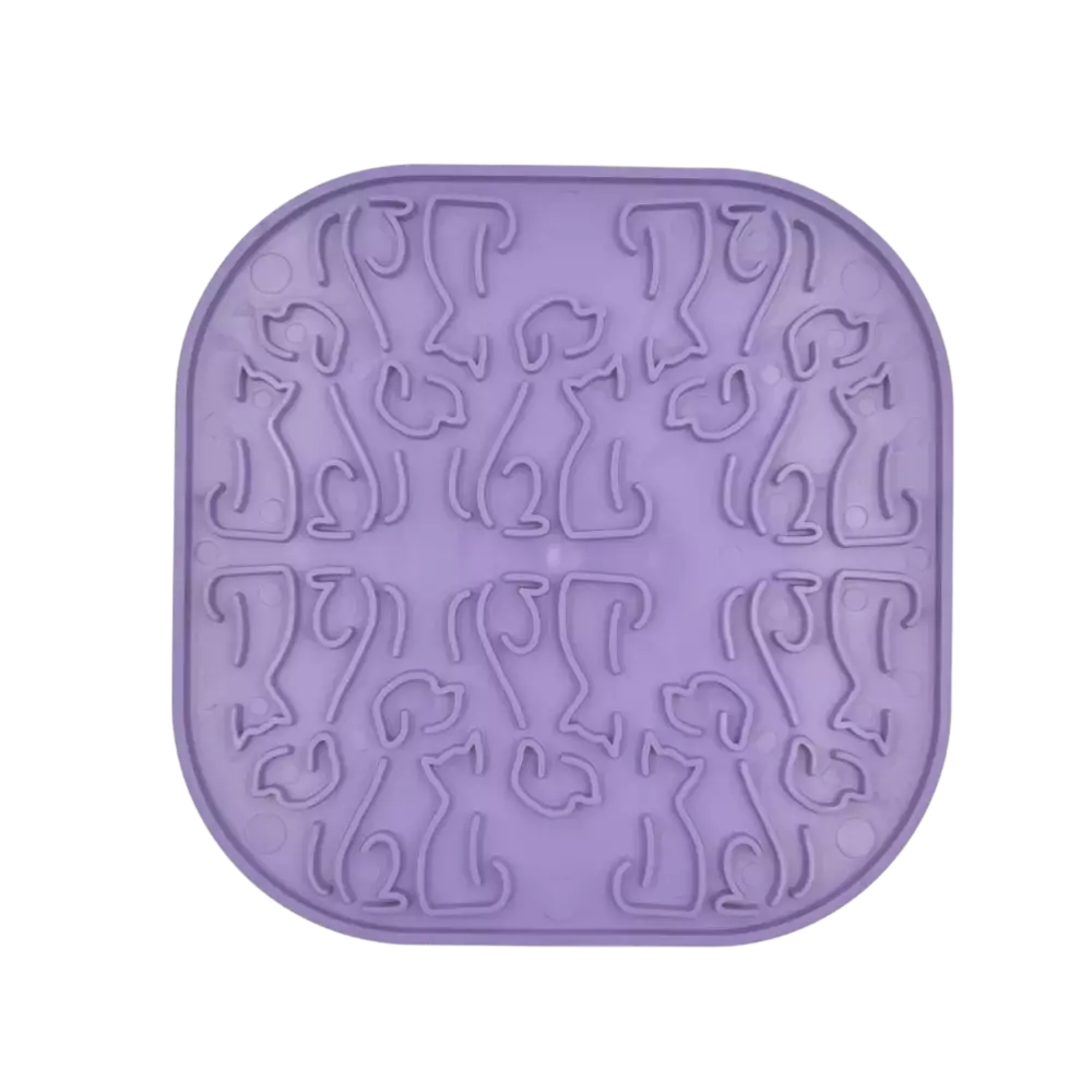 Fiboo - mata lollipop sticky - mata z przyssawkami - FIOLETOWA 1