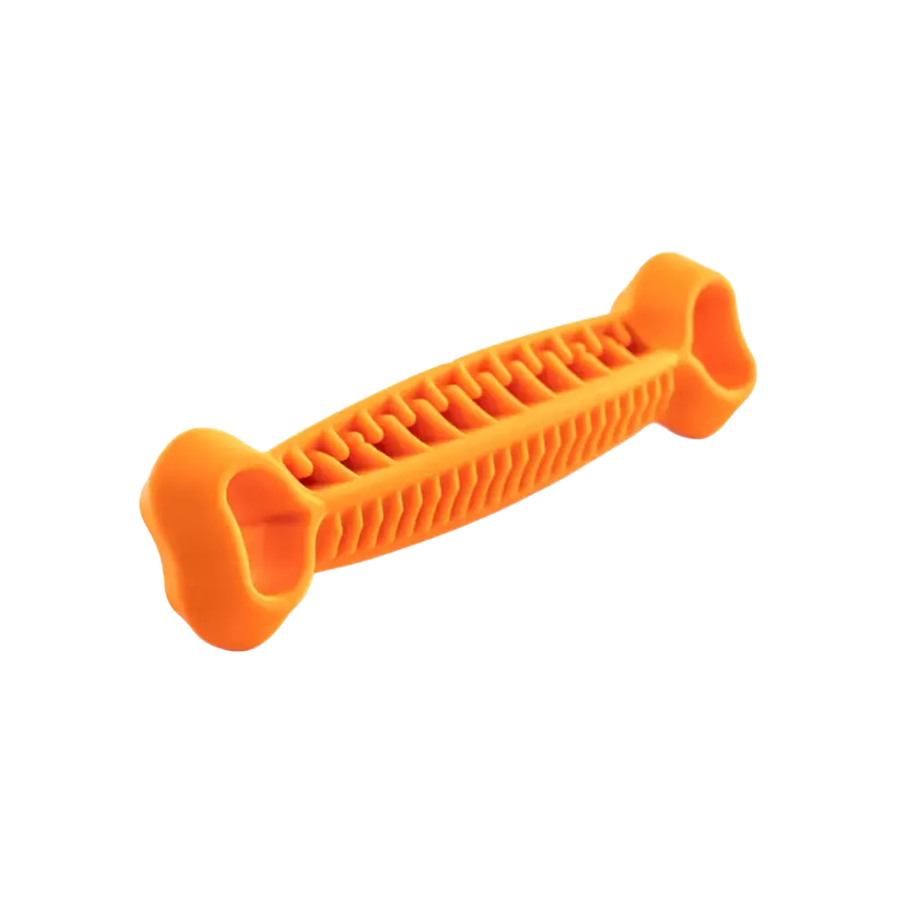 Fiboo - fiboone dental monster - łagodzi stres i wspomaga higienę zębów - POMARAŃCZOWY 1