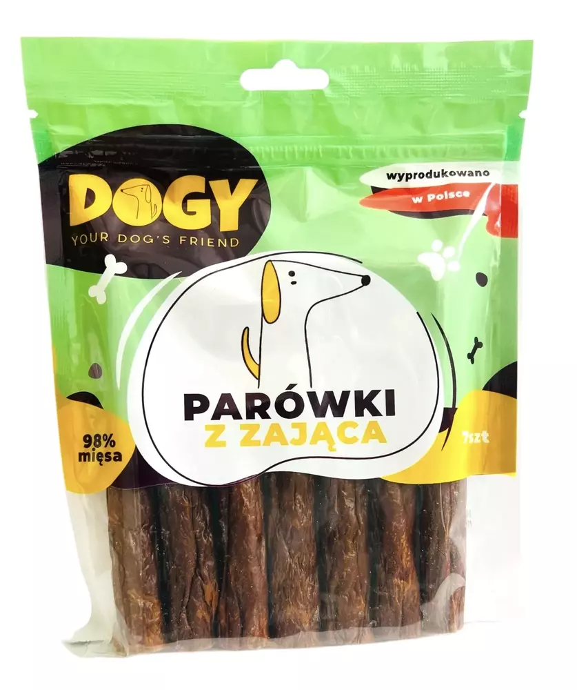 DOGY - Parówki z zająca 7szt 1