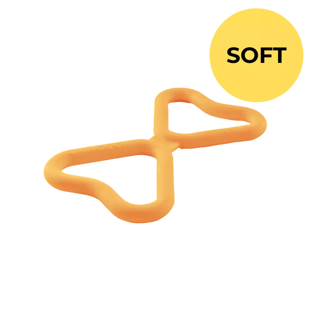Fiboo - szarpak FIB SOFT - bezpieczna zabawa psa z opiekunem - MIODOWY 1