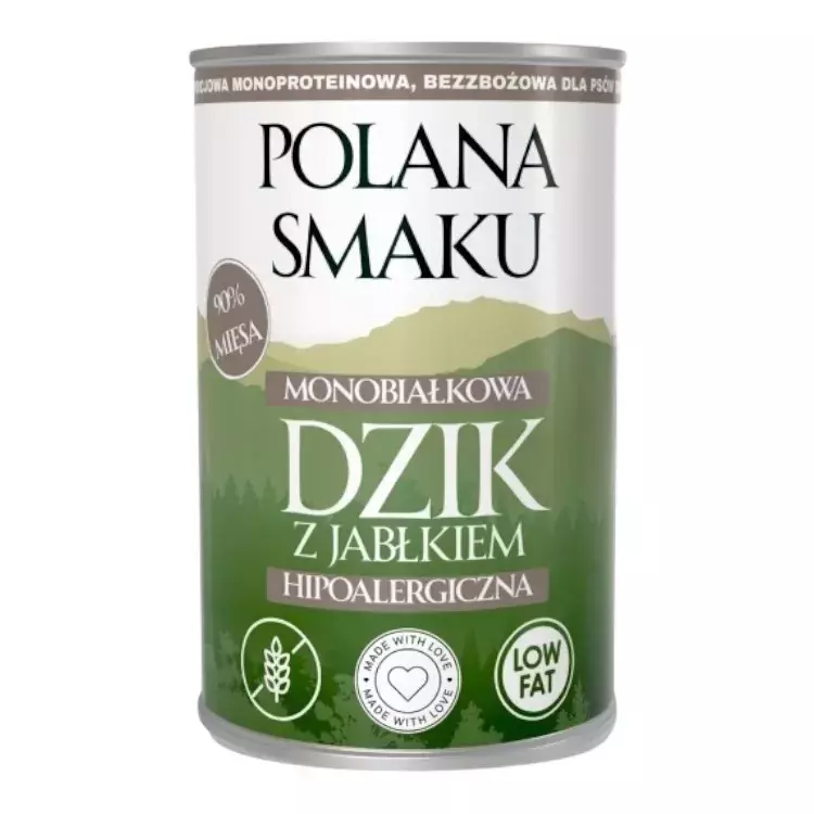 Polana Smaku - Dzik z jabłkami 400g 1