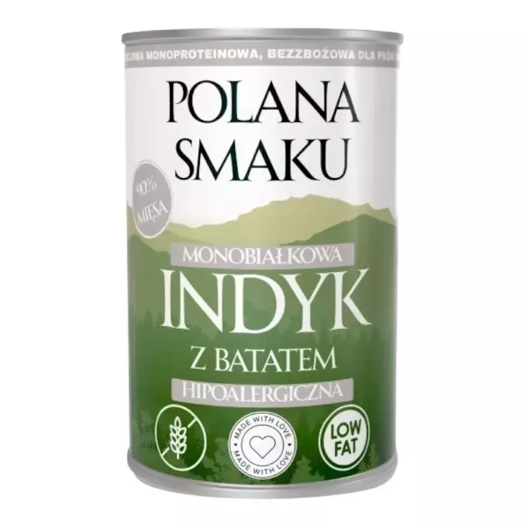 Polana Smaku - Indyk z batatem 400g 1
