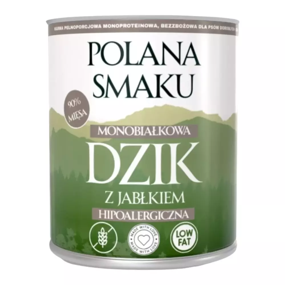 Polana Smaku - Dzik z jabłkami 800g 1