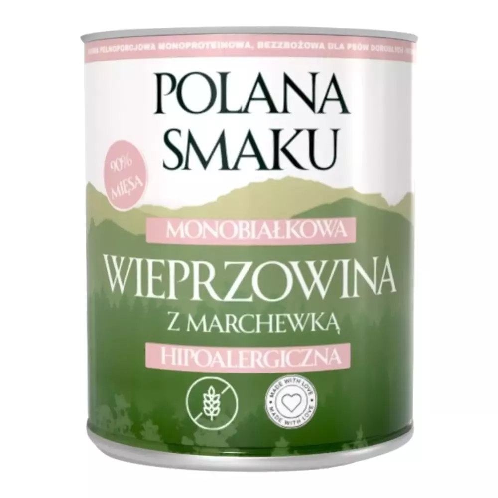 Polana Smaku - Wieprzowina z marchewką 800g 1