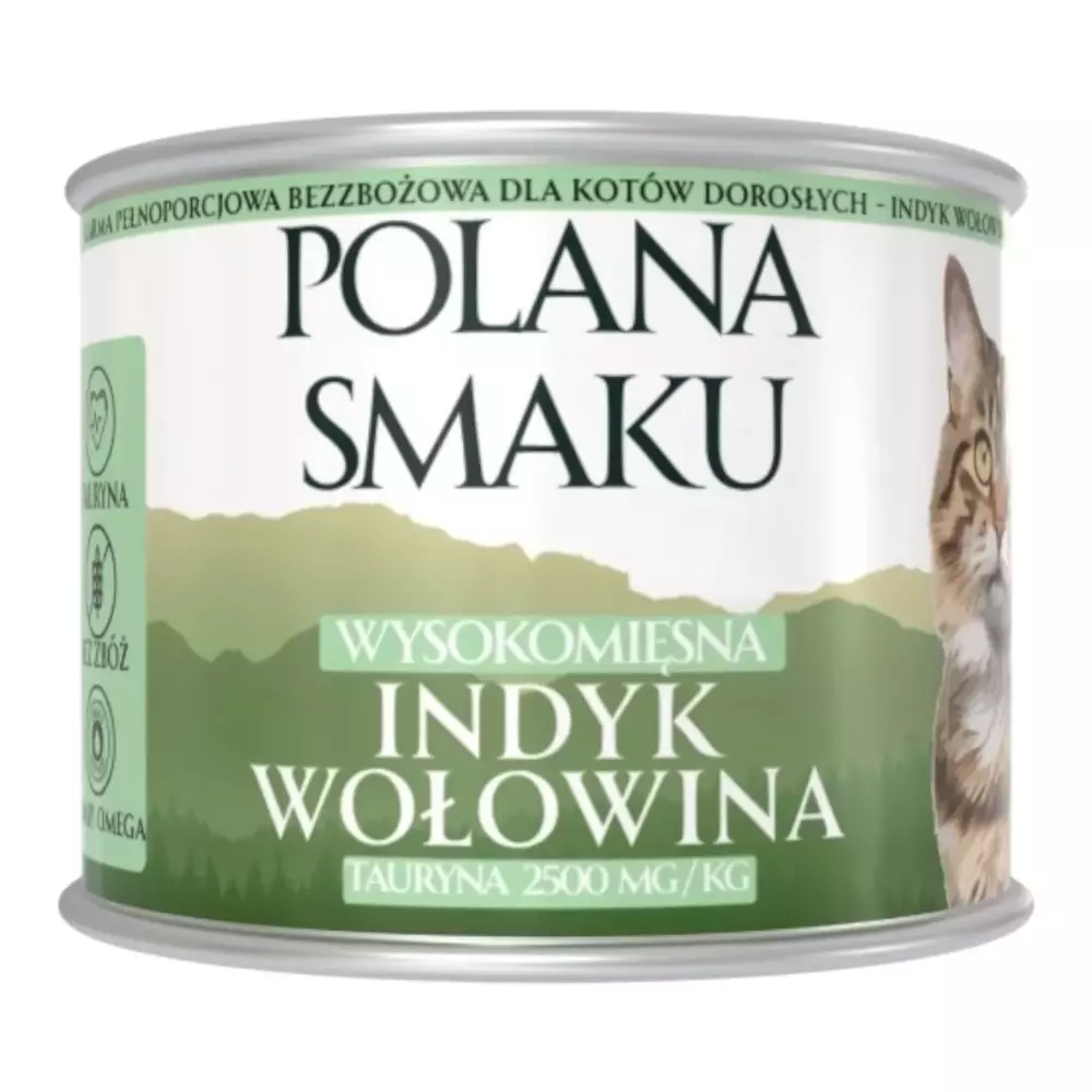 Polana Smaku - KOT - Indyk i Wołowina 200g 1