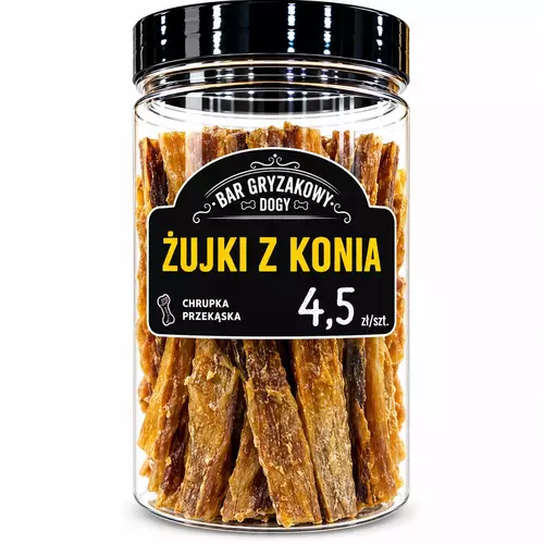BAR GRYZAKOWY DOGY - Żujki z Konia 50szt 1