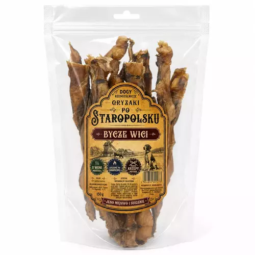 DOGY Rzemieślnicze - Gryzaki Po Staropolsku - BYCZE WICI 150g 1