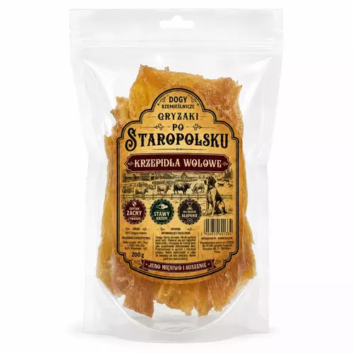 DOGY Rzemieślnicze - Gryzaki Po Staropolsku - KRZEPIDŁA WOŁOWE 200g 1