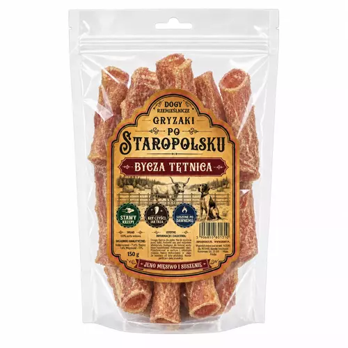 DOGY Rzemieślnicze - Gryzaki Po Staropolsku - BYCZA TĘTNICA 150g 1