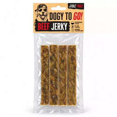 DOGY TO GO! - Beef Jerky 4szt 1