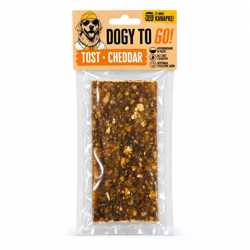 DOGY TO GO! - Tost Cheddar 1szt 1