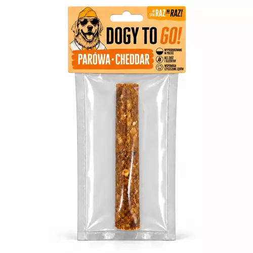 DOGY TO GO! - Parówa Cheddar 1szt 1