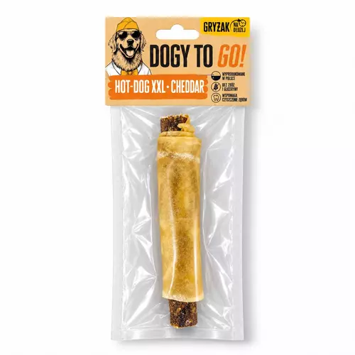DOGY TO GO! - Hot-Dog Cheddar XXL 17cm 1szt 1