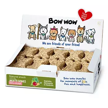Bow Wow - ECONOMYpack kości skwarkowe z wołowiną 30szt 1