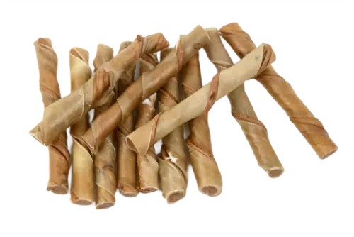 Magnum - Rurka nadziewana rawhide naturalna 40szt 1