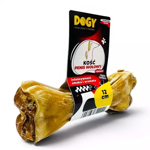 DOGY - Kość z penisem wołowym 12cm 1szt 1