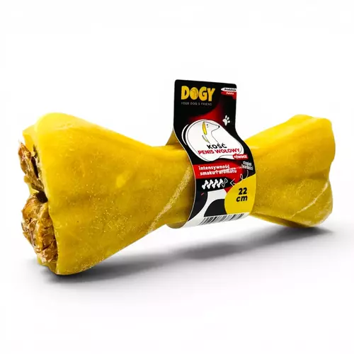 DOGY - Kość z penisem wołowym 22cm 1szt 1