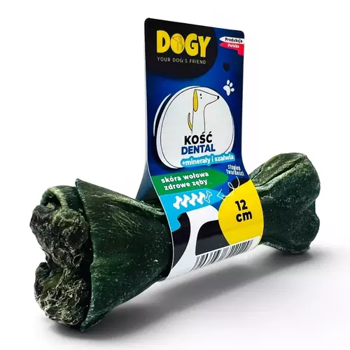 DOGY - Kość dental 12cm 1szt 1