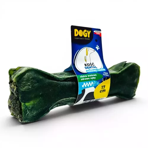 DOGY - Kość dental 17cm 1szt 1