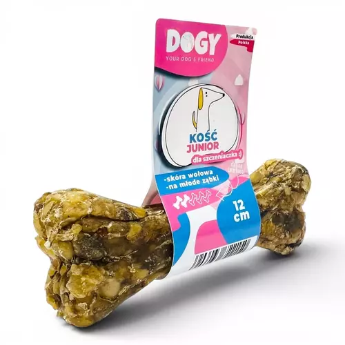 DOGY - Kość dla szczeniąt 12cm 1szt 1