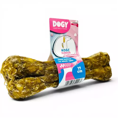 DOGY - Kość dla szczeniąt 17cm 1szt 1