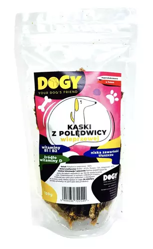 DOGY - Kąski z polędwicy wieprzowej 100g 1