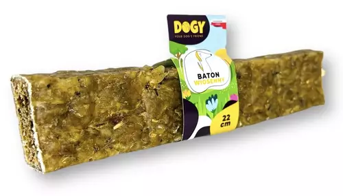 DOGY - Batony WIOSENNE ze szparagami i serem cheddar 22cm 1szt 1