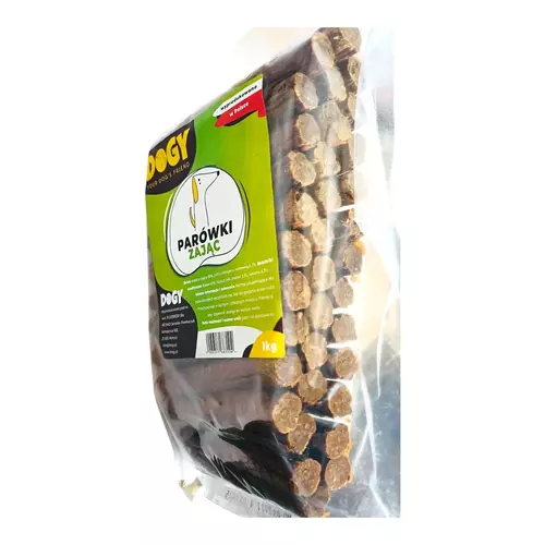 DOGY - Parówki z zająca 1kg 1