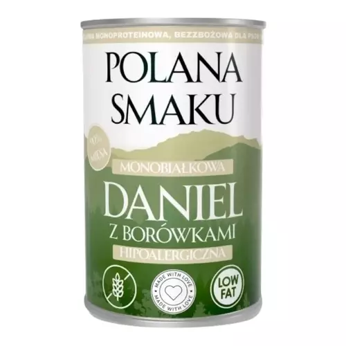 Polana Smaku - Daniel z borówkami 400g 1