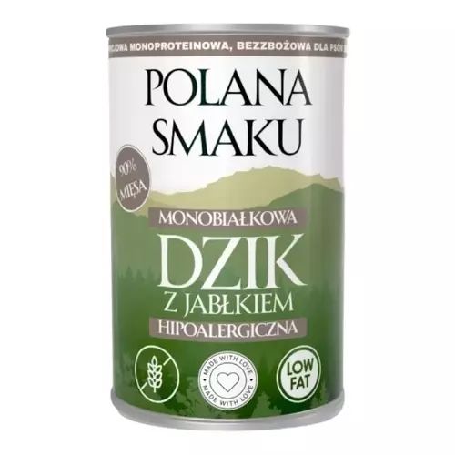 Polana Smaku - Dzik z jabłkami 400g 1