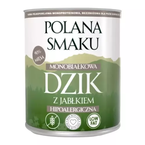 Polana Smaku - Dzik z jabłkami 800g 1
