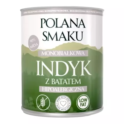 Polana Smaku - Indyk z batatem 800g 1