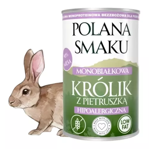 Polana Smaku - Królik z pietruszką 400g 1